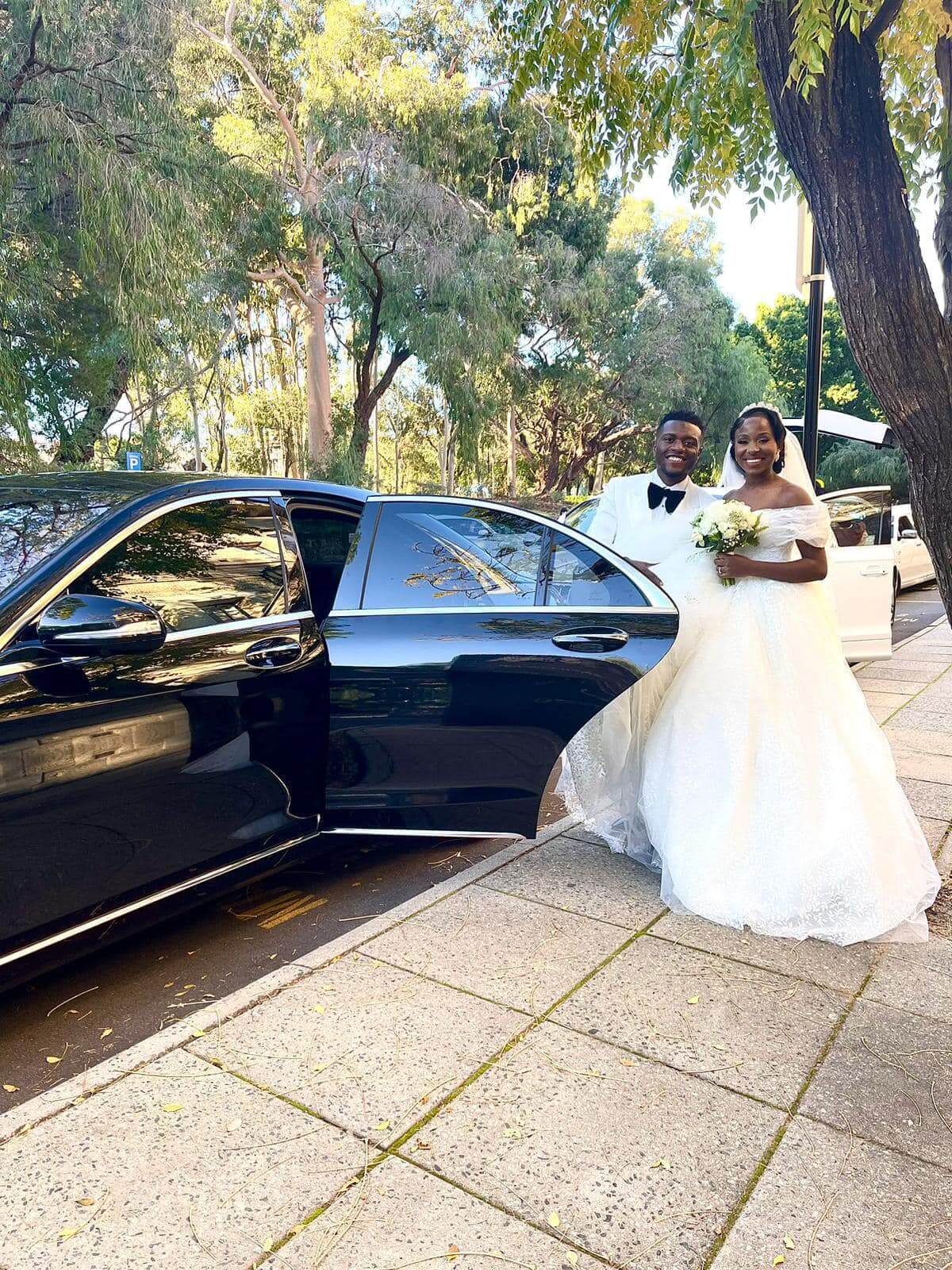 wedding chauffeur Perth